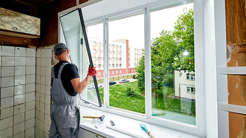 Glasscheibe am Fenter austauschen