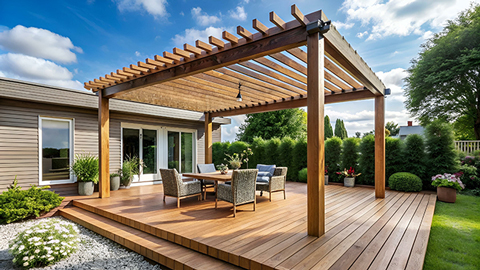 Abri de terrasse indépendant