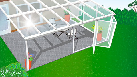 Toit-terrasse Planification individuelle ou système modulaire
