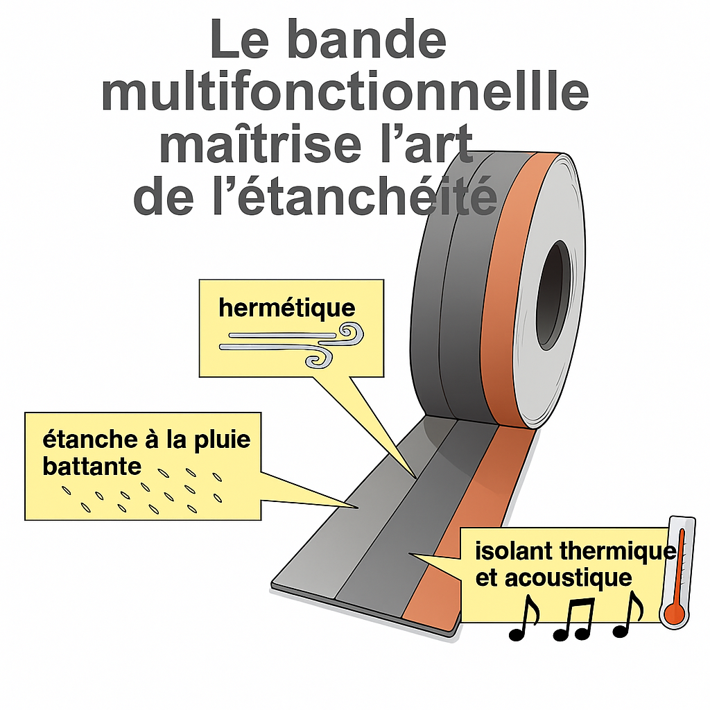 Infobild Multifunktionsfugenband Vorteile