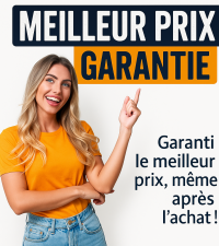 Bloc d'information Garantie du meilleur prix sur le produit