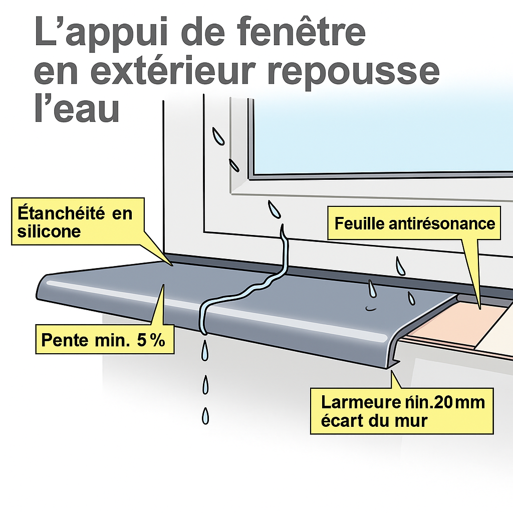 Image d'information sur le fonctionnement de l'appui extérieur