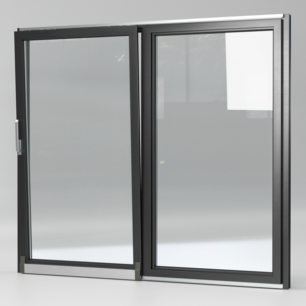 Baie oscillo-coulissante aluminium