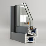Kunststoff-Alu-Fenster Kömmerling 76 AD