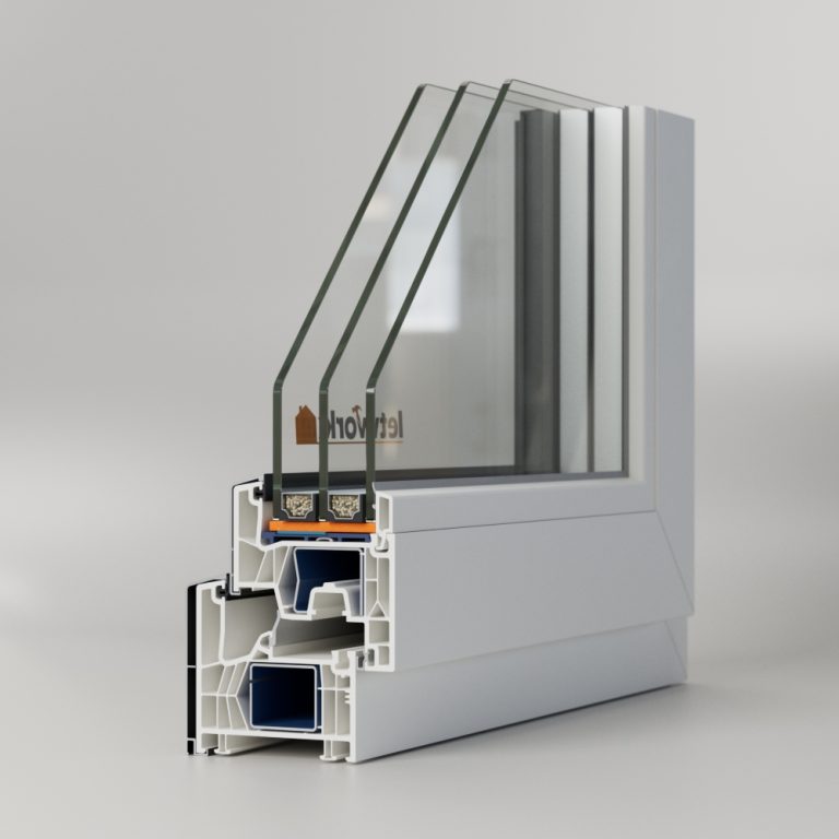 Kunststoff-Alu-Fenster Kömmerling 76 MD