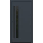 Aluminium-Haustür Feldmann und Mayer P90 und SL75 Design BLackline RC2 M34 in Anthrazit RAL7016