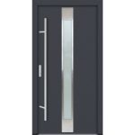 Feldmann und Mayer Aluminium-Haustür AC68 Design M05 in anthrazit