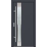Feldmann und Mayer Aluminium-Haustür AC68 Design M14 in anthrazit