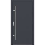 Feldmann und Mayer Aluminium-Haustür DS82 Design M00 in Anthrazit