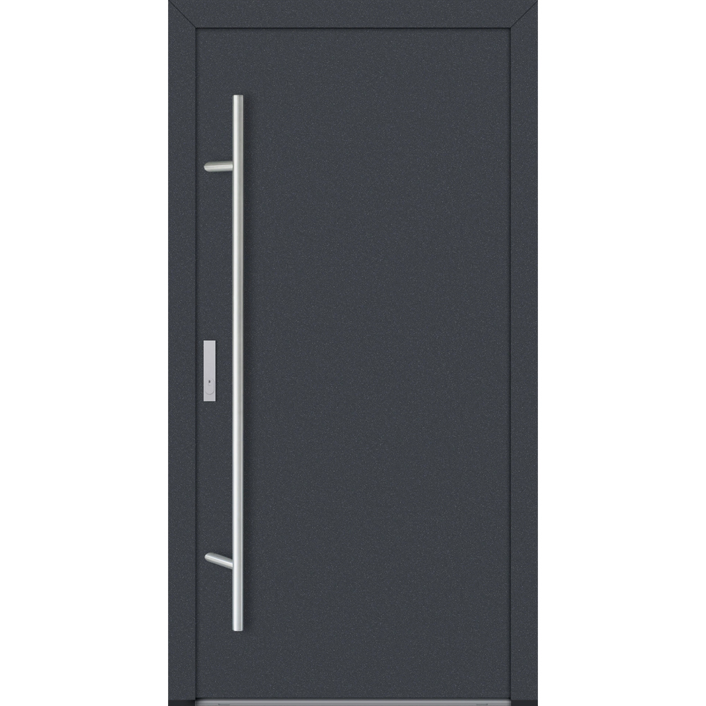 Feldmann und Mayer Aluminium-Haustür DS82 Design M00 in Anthrazit