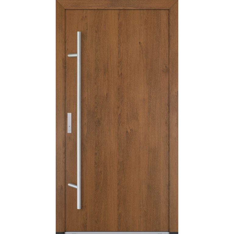 Feldmann und Mayer Aluminium-Haustür DS82 Design M00 in Winchester
