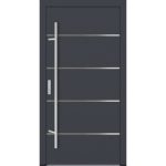 Feldmann und Mayer Aluminium-Haustür DS82 Design M02 in Anthrazit