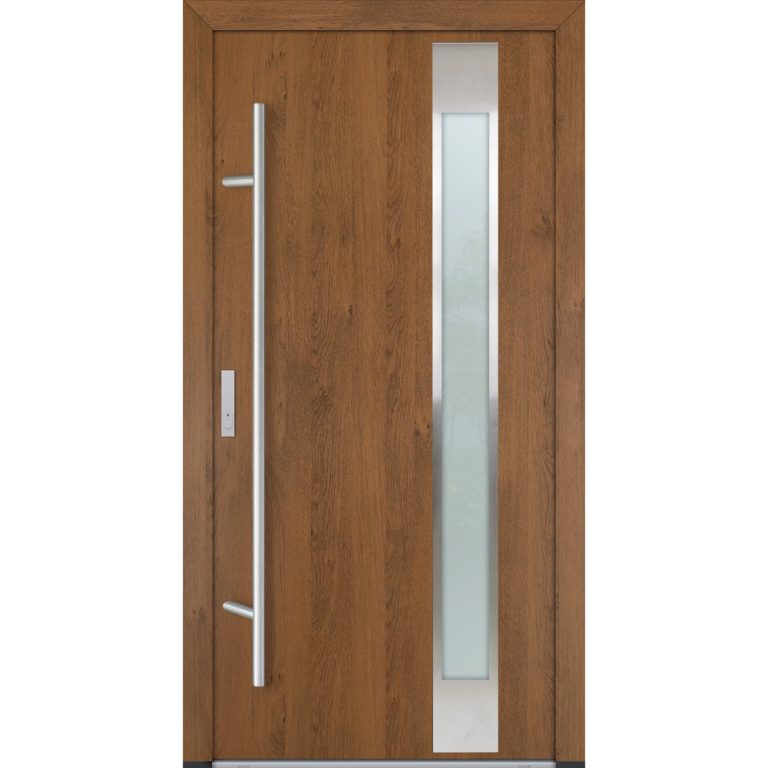 Feldmann und Mayer Aluminium-Haustür DS82 Design M04 in Winchester