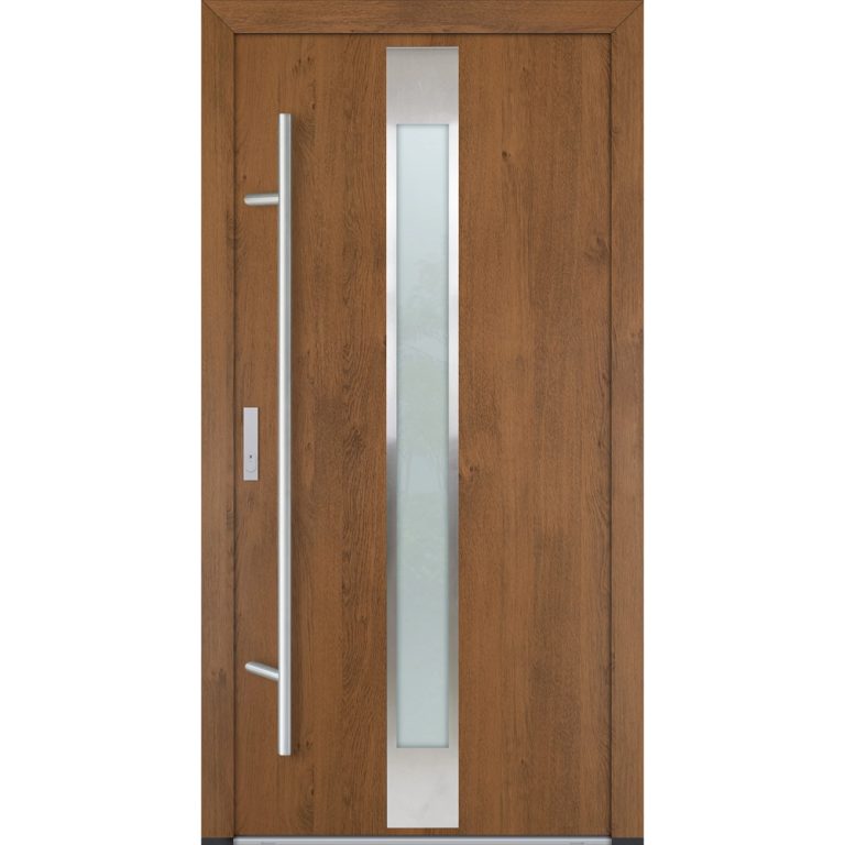 Feldmann und Mayer Aluminium-Haustür DS82 Design M05 in Winchester