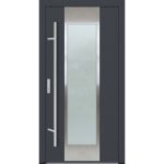 Feldmann und Mayer Aluminium-Haustür DS82 Design M08 in Anthrazit