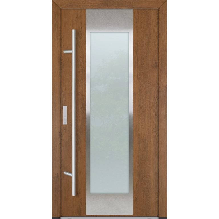 Feldmann und Mayer Aluminium-Haustür DS82 Design M08 in Winchester