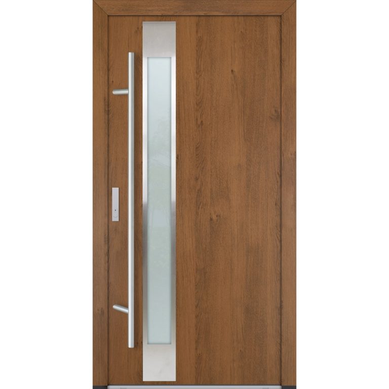 Feldmann und Mayer Aluminium-Haustür DS82 Design Blackline M14 in Winchester