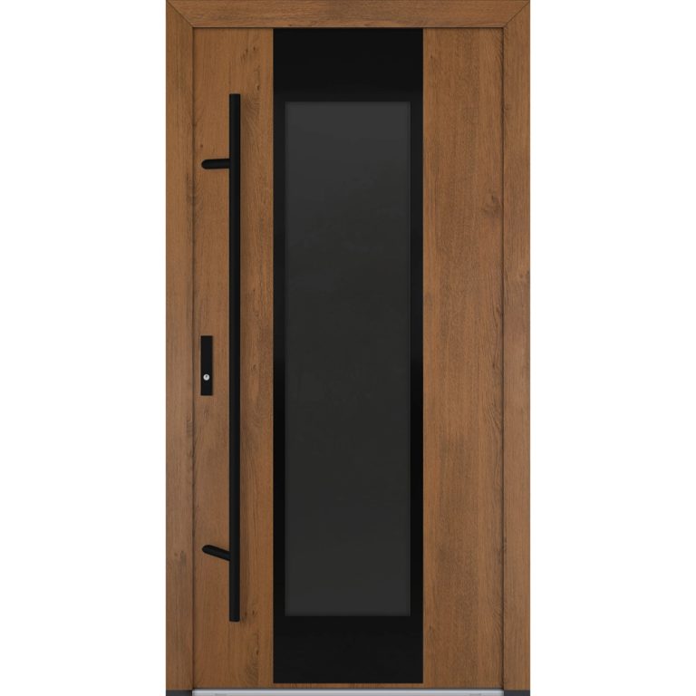 Feldmann und Mayer Aluminium-Haustür DS82 Design Blackline M28 in Winchester