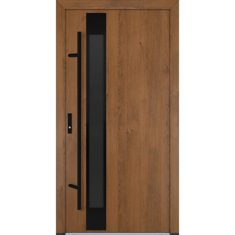 Feldmann und Mayer Aluminium-Haustür DS82 Design Blackline M34 in Winchester