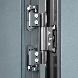 Paumelles visibles pour portes d'entrée Feldmann et Mayer P90