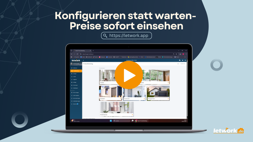 Vorschaubild Konfigurieren statt warten- Preise sofort einsehen